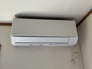 茨城県守谷市　家庭用エアコン設置工事