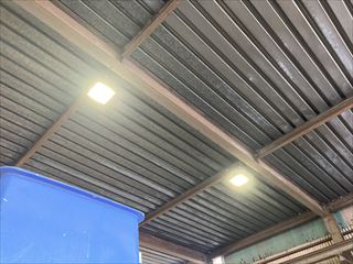 千葉県白井市　倉庫用照明LED化工事