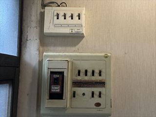 千葉県柏市　家庭用電源引換・コンセント交換工事