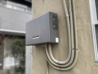 茨城県つくば市　家庭用PCS（パワーコンディショナー）交換工事