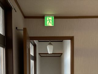 茨城県水戸市　誘導灯設置工事