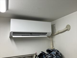 千葉県我孫子市　エアコン設置工事