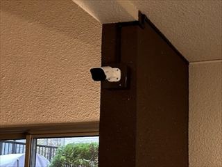 茨城県守谷市　家庭用防犯カメラ設置工事