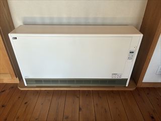 茨城県牛久市　家庭用蓄暖交換工事