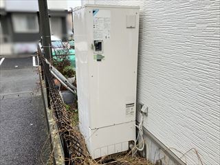 茨城県守谷市　家庭用エコキュート交換工事