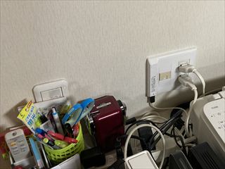 千葉県柏市　家庭用LAN敷設工事