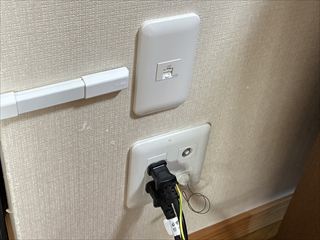 千葉県柏市　家庭用LAN敷設工事