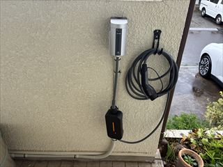 茨城県つくば市　家庭用EVコンセント（電気自動車充電コンセント）設置工事