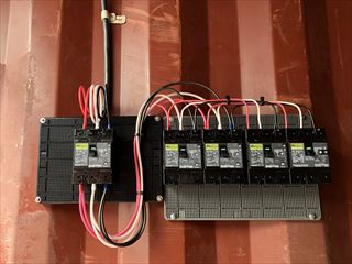 茨城県常総市　資材置場動力新設工事