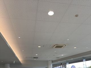 埼玉県さいたま市　オフィス用ダウンライト交換工事