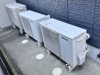 茨城県守谷市　家庭用エアコン交換工事