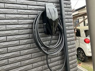 茨城県土浦市　家庭用テスラウォールコネクター設置工事