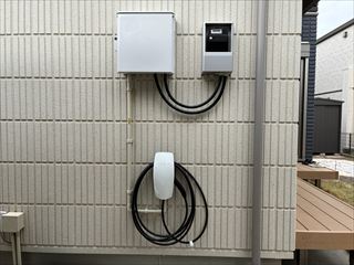 茨城県つくば市　家庭用テスラウォールコネクター設置工事
