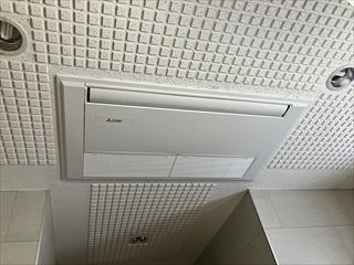 茨城県常総市　家庭用パッケージエアコン交換工事