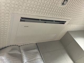 茨城県常総市　家庭用パッケージエアコン交換工事