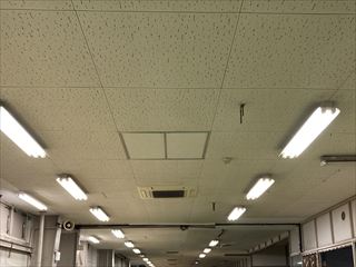 茨城県牛久市　オフィス用照明LED化工事