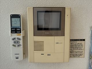 茨城県つくばみらい市　家庭用ドアホン交換工事