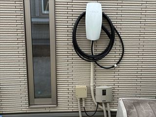 茨城県つくば市　家庭用テスラウォールコネクター設置工事