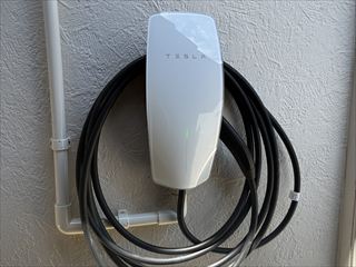 茨城県つくばみらい市　家庭用テスラウォールコネクター設置工事