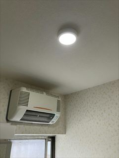 埼玉県幸手市　家庭用照明取替工事