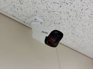 千葉県柏市　オフィス用防犯カメラ設置工事