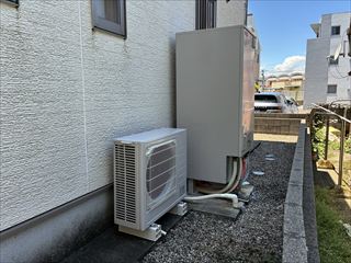 宮崎県宮崎市　エコキュート交換工事