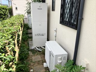 茨城県守谷市　家庭用エコキュート交換工事