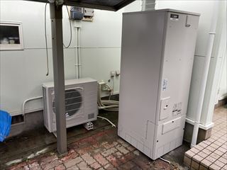 宮崎県宮崎市　エコキュート交換工事