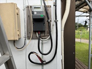 千葉県我孫子市　家庭用単二から単三切替、分電盤交換、専用コンセント２回路増設工事