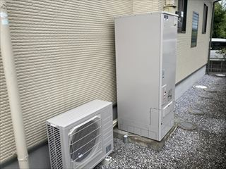 宮崎県宮崎市　エコキュート交換工事