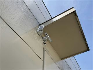 埼玉県久喜市　センサーライト取付工事