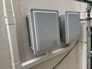 神奈川県大和市　マンション用ハンファジャパンの11.28kW 太陽パネルのみ設置工事
