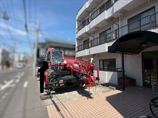 神奈川県大和市　マンション用ハンファジャパンの11.28kW 太陽パネルのみ設置工事