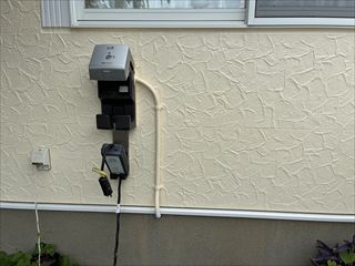 宮崎県宮崎市　EV充電コンセントが焦げて充電不能！安全を確認して新品へ交換工事