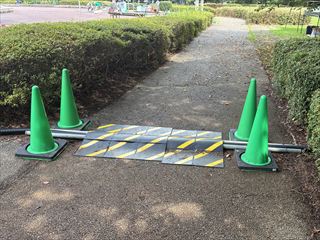 茨城県守谷市　お祭り電気工事