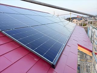 茨城県　太陽光発電システム設置工事