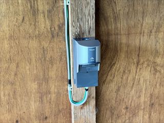 茨城県牛久市 家庭用EVコンセント(電気自動車充電コンセント)設置、分電盤交換工事