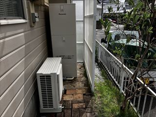 宮崎県宮崎市　家庭用エコキュート交換工事
