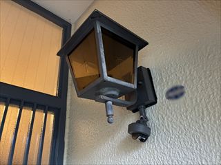 千葉県柏市　家庭用玄関外灯照明交換工事
