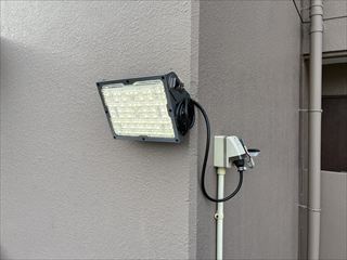 茨城県取手市　マンション用LED投光器交換工事