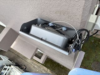 茨城県取手市　マンション用LED投光器交換工事
