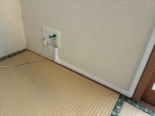 千葉県柏市 家庭用LANケーブル敷設工事