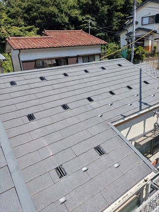 神奈川県横浜市 家庭用太陽光発電(カナディアンソーラー3.5kW+カナディアンソーラーEPCUBE13.3kWh)設置工事