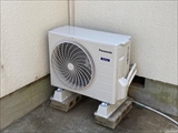 茨城県つくば市　エアコン設置+エアコン専用コンセント設置工事3