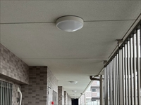 茨城県つくば市　マンション共用部照明　全LED化工事5