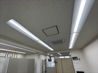 茨城県つくば市　事務所内照明　全LED化工事4