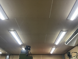 千葉県野田市　工場照明LED化＋有圧扇交換工事13