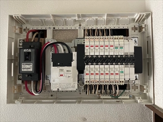 増渕電気　分電盤交換工事2