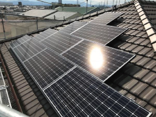 太陽光発電システム　設置工事3